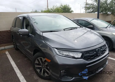 2025 Honda Odyssey Ex-L z USA, uszkodzony, nr VIN 5FNRL6H68SB070327